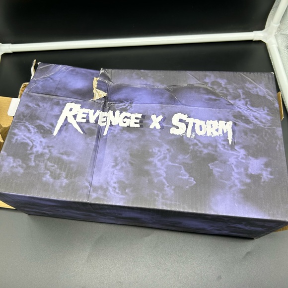 Revenge x Storm Volume 2 Low Top Red / Black Mens 6 - Picture 7 of 10